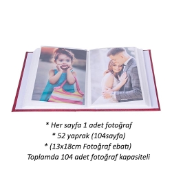 100'lük 13x18cm Fotoğraf Albümü - 2