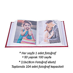 100'lük 13x18cm Fotoğraf Albümü - NobbyStar (1)