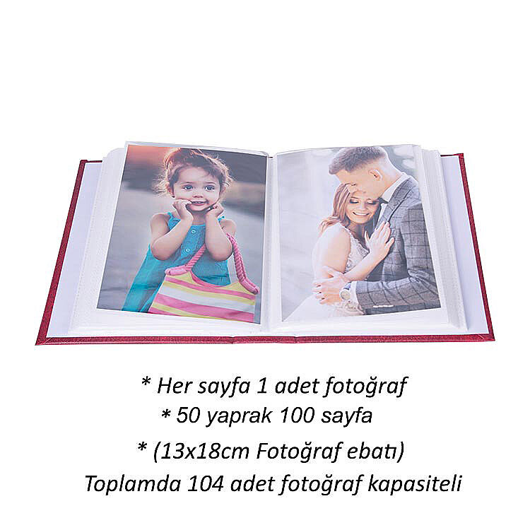 100'lük 13x18cm Fotoğraf Albümü - 2