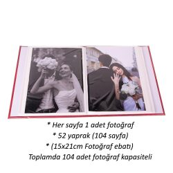 100'lük 15x21cm Fotoğraf Albümü - 2