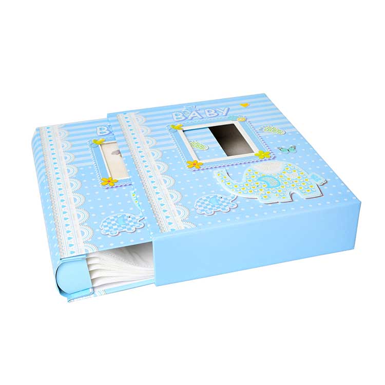 100'lük Kutulu Bebek Albümü - 15x21cm Fotoğraflar içindir - 6