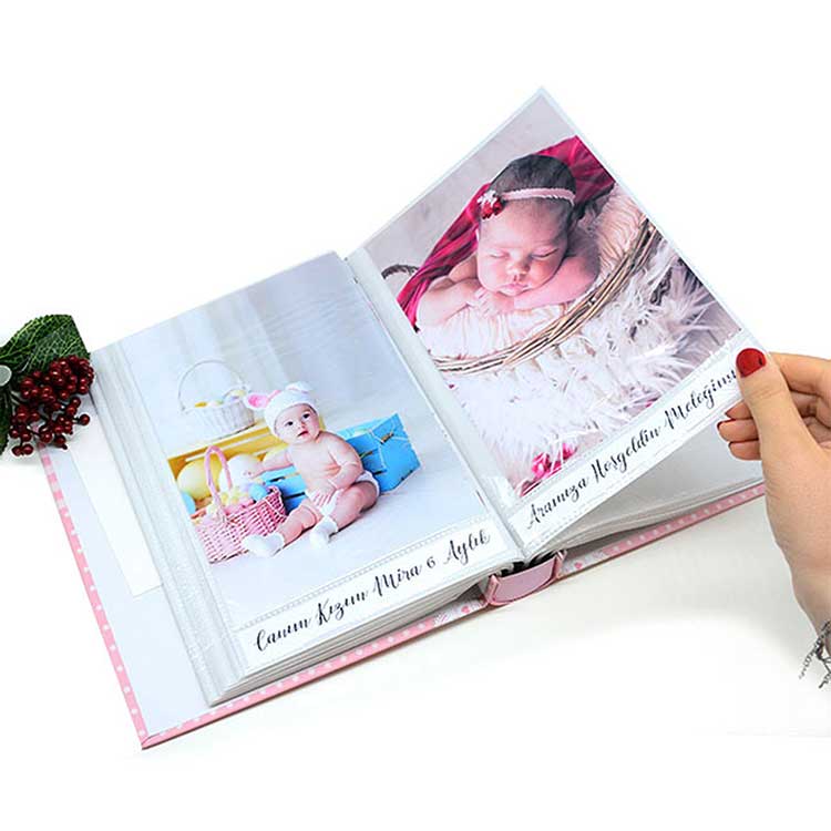 100'lük Kutulu Bebek Albümü - 15x21cm Fotoğraflar içindir - 2
