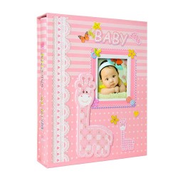 100'lük Kutulu Bebek Albümü - 15x21cm Fotoğraflar içindir - 4