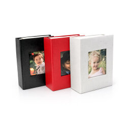 100'lük Deri Pencereli Fotoğraf Albümü - 10x15cm. - 1