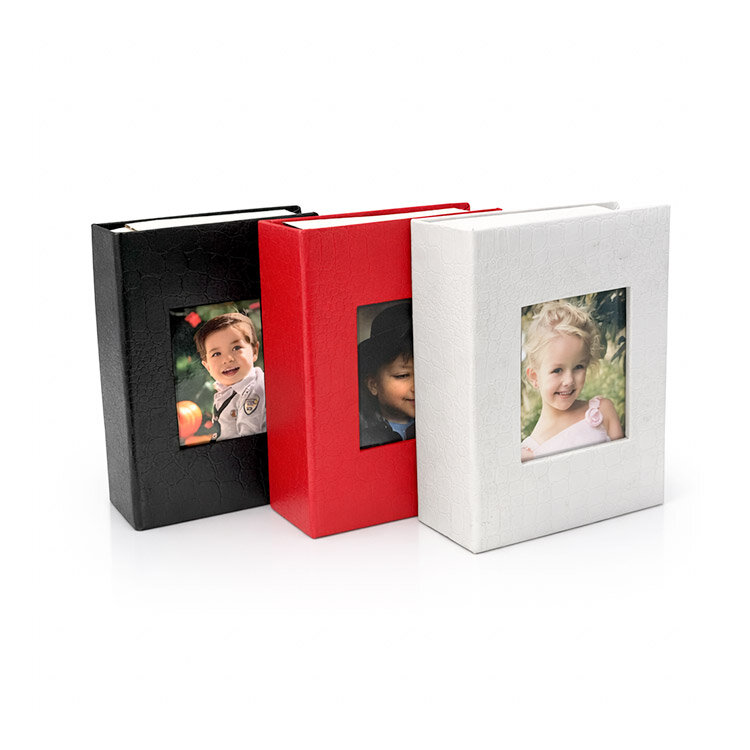 100'lük Deri Pencereli Fotoğraf Albümü - 10x15cm. - 1