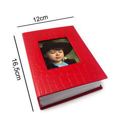 100'lük Deri Pencereli Fotoğraf Albümü - 10x15cm. - 5