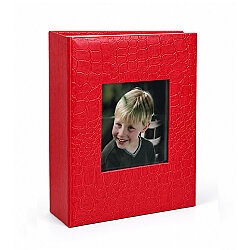 100'lük Deri Pencereli Fotoğraf Albümü - 10x15cm. - 7
