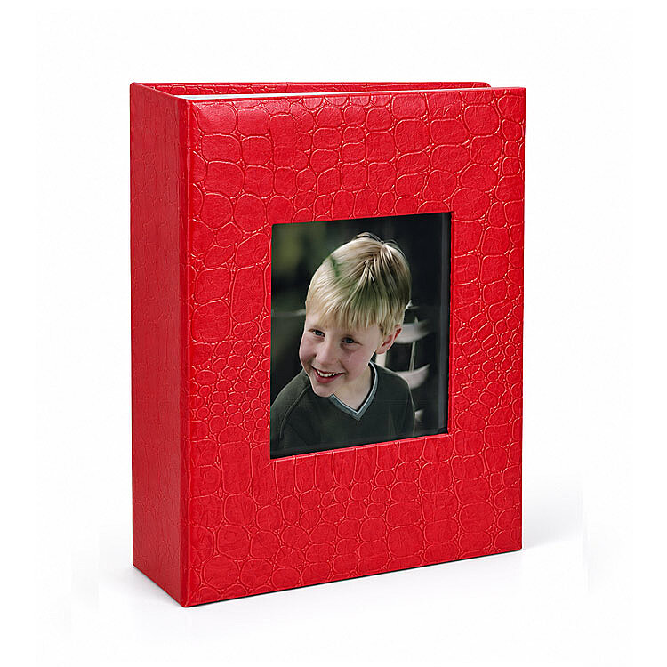 100'lük Deri Pencereli Fotoğraf Albümü - 10x15cm. - 7