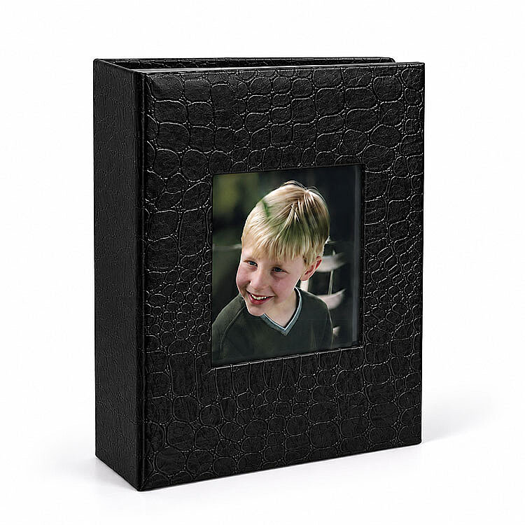 100'lük Deri Pencereli Fotoğraf Albümü - 10x15cm. - 4