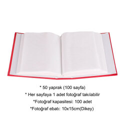 100'lük Pencereli Fotoğraf Albümü - 10x15cm. - NobbyStar (1)