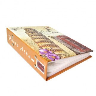 100'lük Renkli Desenli Promosyon Fotoğraf Albümü - 13x18cm - NobbyStar (1)