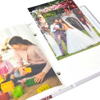 100'lük Renkli Desenli Promosyon Fotoğraf Albümü - 13x18cm - 4