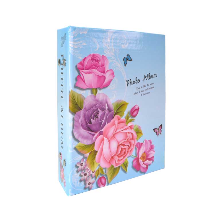 100'lük Renkli Desenli Promosyon Fotoğraf Albümü - 13x18cm - 9