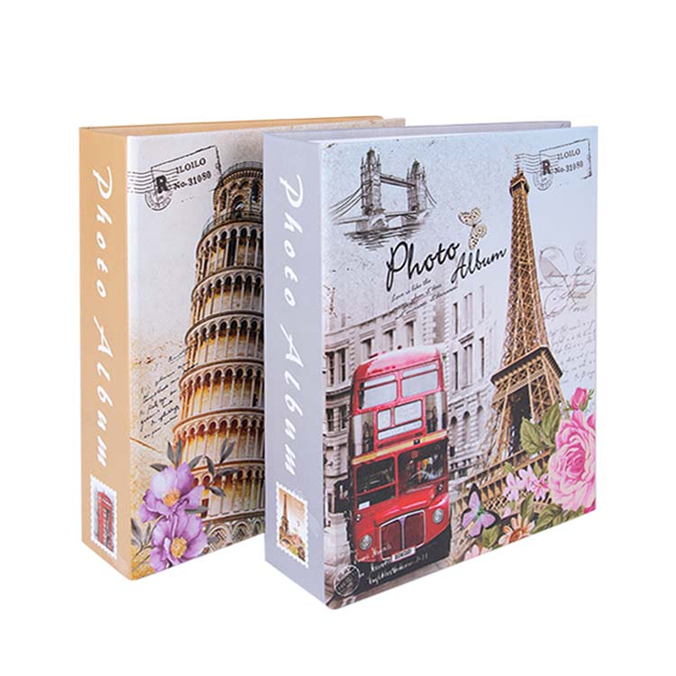 100'lük Renkli Desenli Promosyon Fotoğraf Albümü - 15x21cm - 1