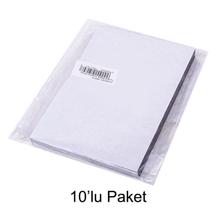Yapışkanlı Fotoğraf Magnet Çıkartma - 10'lu Paket - 10