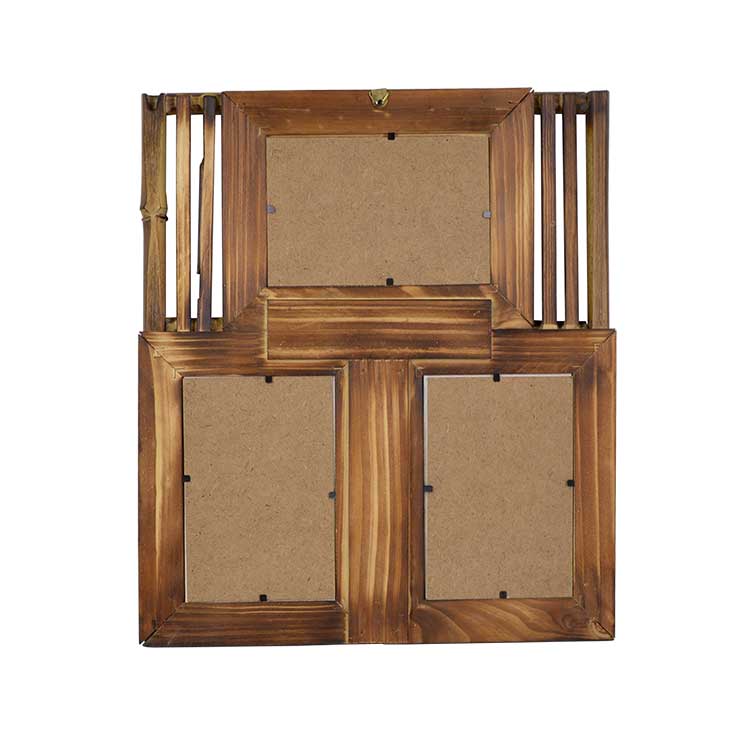 3'lü 10x15 Bambu Duvar Fotoğraf Çerçevesi - 2