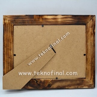 NobbyStar Hediye - Ahşap Bambu 13x18cm. Fotoğraf Çerçevesi (1)