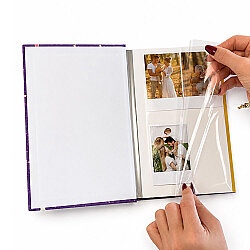 Modern Yapışkanlı Fotoğraf Albümü 15 Yaprak - 23x17cm - 3