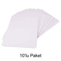 15x20cm Süblimasyon Dikdörtgen Magnet - 10'lu Paket - 1