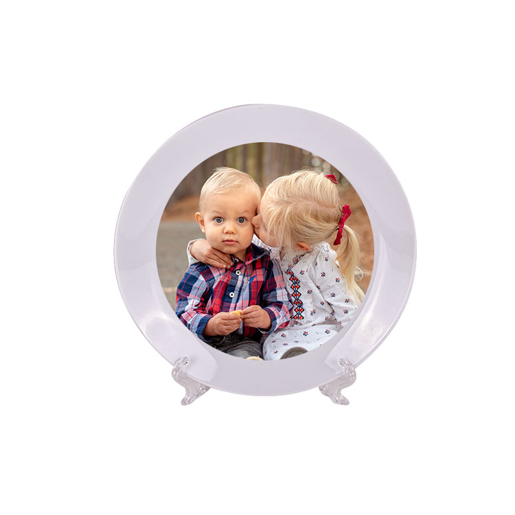 Süblimasyon Porselen Tabak - 20cm - 2