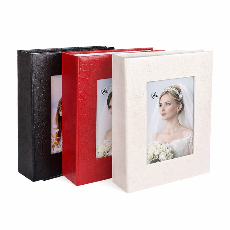 200'lük 10x15cm Deri Pencereli Fotoğraf Albümü - 1