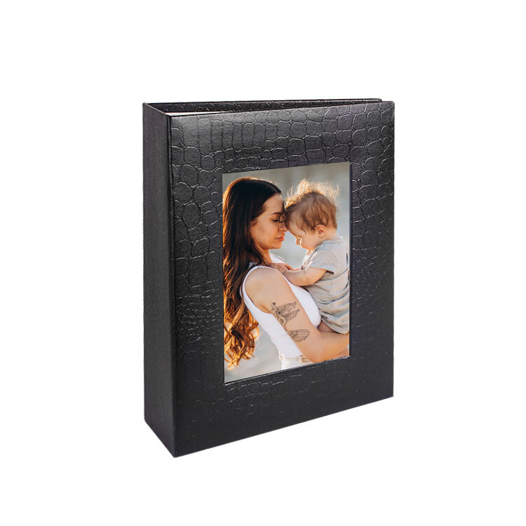 200'lük 10x15cm Deri Pencereli Fotoğraf Albümü - 6