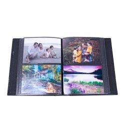200'lük Pencereli 10x15cm Deri Fotoğraf Albümü - 1. Sınıf Kalite - 4