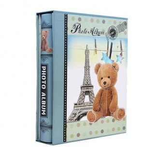 200'lük Kutulu Ayı Figürlü Fotoğraf Albümü - 10x15cm - 5