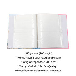 200'lük Kutulu Ayı Figürlü Fotoğraf Albümü - 10x15cm - NobbyStar (1)