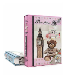 200'lük Kutulu Ayı Figürlü Fotoğraf Albümü - 10x15cm - NobbyStar