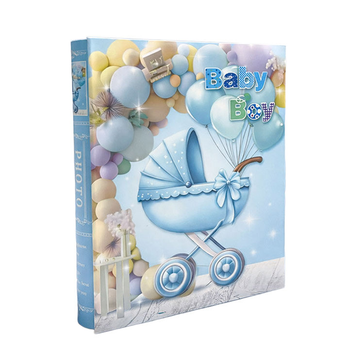 200'lük Kutulu Kız ve Erkek Bebek Fotoğraf Albümü - 10x15cm - 6