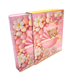 200'lük Kutulu Kız ve Erkek Bebek Fotoğraf Albümü - 10x15cm - 8