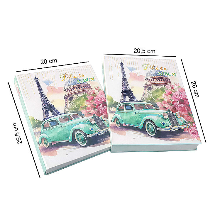 200'lük Kutulu Paris Fotoğraf Albümü - 10x15cm - 5