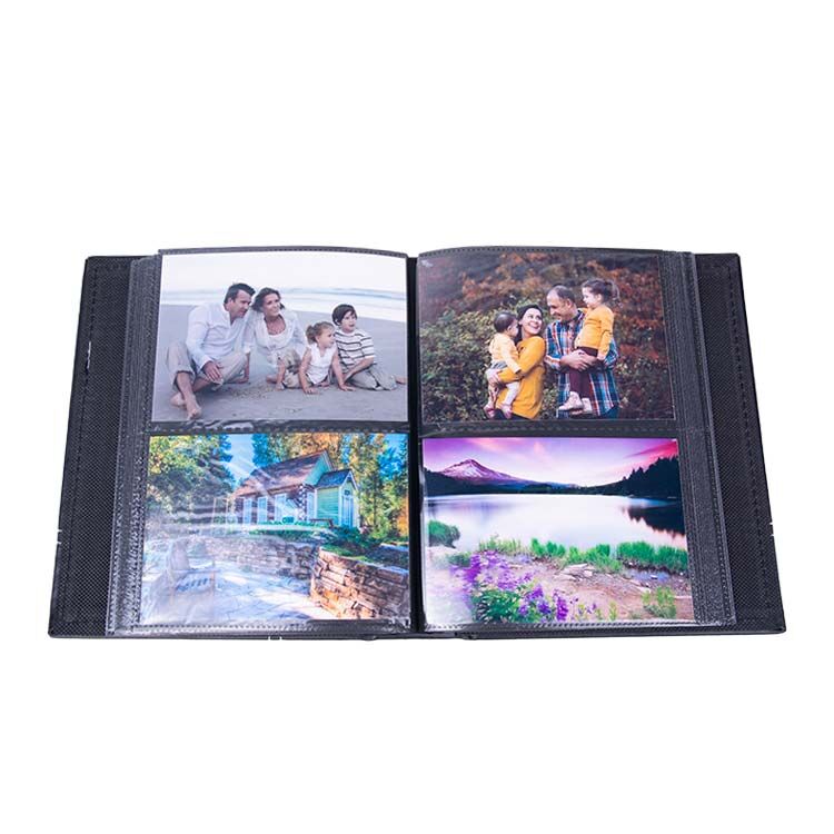 200'lük Pencereli Deri 1. Sınıf Kalite Fotoğraf Albümü - 10x15cm - 4