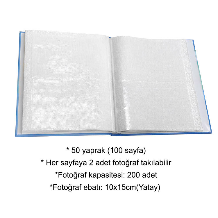 200'lük Promosyon Fotoğraf Albümü - 10x15cm - 2