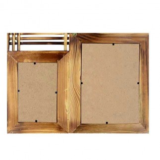 2'li 10x15 ve 15x21 Bambu Duvar Fotoğraf Çerçevesi - 2