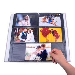300'lük 10x15 Silver Fotoğraf Albümü - 7