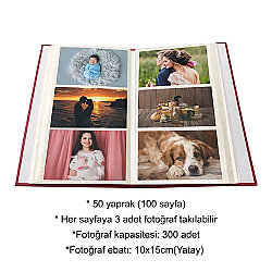 300'lük Fotoğraf Albümü - 10x15cm - 2