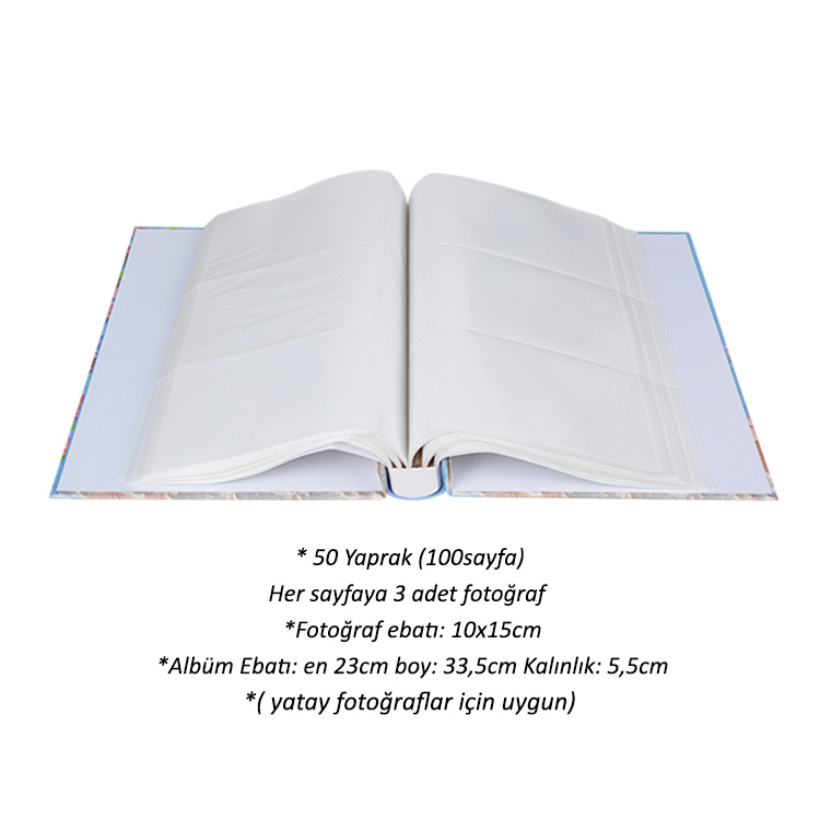 300'lük Kutulu Fotoğraf Albümü - 10x15cm - 2