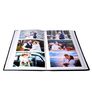 300'lük Pencereli Kırmızı Fotoğraf Albümü -10x15cm - 3