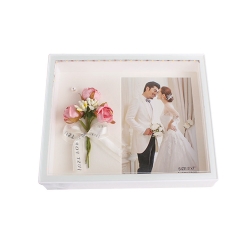3D LED'li Çiçek Buketi Fotoğraf Çerçevesi - 5