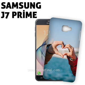 3D Samsung J7 Prime Parlak Kapak - Thumbnail