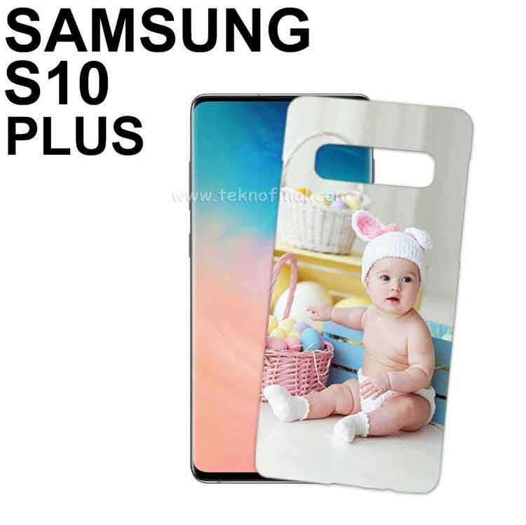 3D Samsung S10 Plus Telefon Kapağı ( Mat )