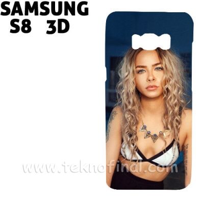 3D Sublime Samsung S8 Telefon Kılıfı