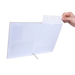 3'lü Cam Düğün Fotoğraf Çerçevesi - 2