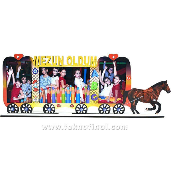 3lü Fayton Mezun Oldum Okul Çerçevesi - 1