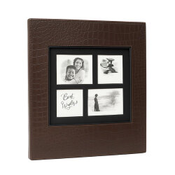 500'lük Deri Kahverengi Fotoğraf Albümü - 10x15cm - NobbyStar