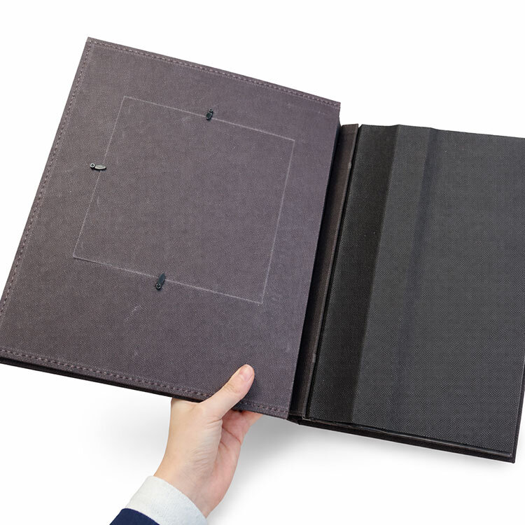 500'lük Deri Kahverengi Fotoğraf Albümü - 10x15cm - 3