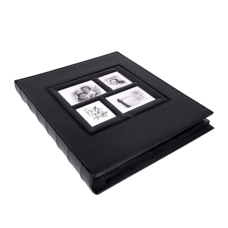 500'lük Deri Siyah Fotoğraf Albümü - 10x15cm - 4