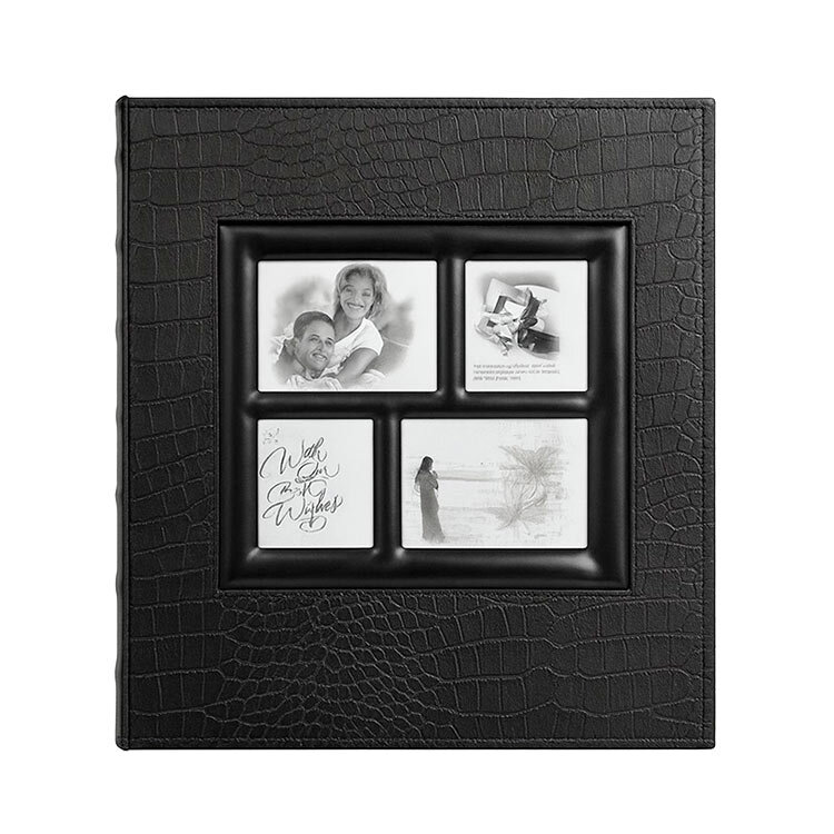 500'lük Deri Siyah Fotoğraf Albümü - 10x15cm - 1